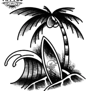 tatouage-palier-exotique-temporaire-plage tatouage-palier-exotique-temporaire-plage