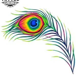 tatouage-ephemere-plume-de-paon-graphique-tatouage-plume-tendance tatouage-ephemere-plume-de-paon-graphique-tatouage-plume-tendance
