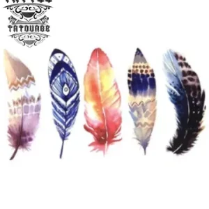 tatouage ephemere plume indienne design unique tatouage ephemere plume indienne design unique