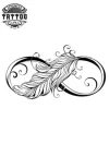 tatouage-ephemere-plume-infini-temporaire-peau-tatouage-plume tatouage-ephemere-plume-infini-temporaire-peau-tatouage-plume
