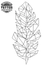Tatouage Ephemere Plume Origami Design Unique Image Alt Tatouage PLUME Tatouage Ephemere Plume Origami Design Unique Image Alt Tatouage PLUME