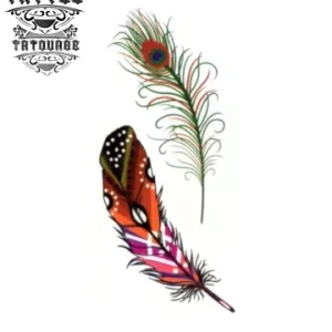 tatouage-ephemere-plume-paon-unique-et-raffine tatouage-ephemere-plume-paon-unique-et-raffine