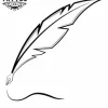tatouage-ephemere-plume-ecrire-design-unique tatouage-ephemere-plume-ecrire-design-unique