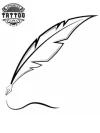 tatouage-ephemere-plume-ecrire-design-unique tatouage-ephemere-plume-ecrire-design-unique