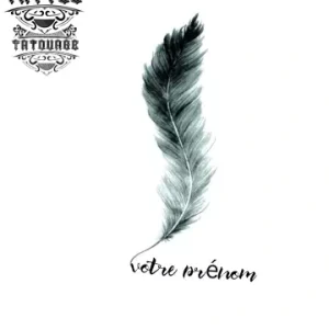 tatouage-ephemere-plume-personnalisee-avec-prenom tatouage-ephemere-plume-personnalisee-avec-prenom