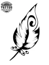 tatouage-ephemere-plume-design-rond tatouage-ephemere-plume-design-rond