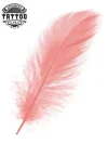 tatouage-plume-ephemere-rose-design-elegant tatouage-plume-ephemere-rose-design-elegant