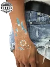 tatouage poignet éphémère attrape rêve bohème tatouage poignet éphémère attrape rêve bohème