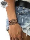 tatouage-poignet-ephemere-femme-zen-motif-apaisant tatouage-poignet-ephemere-femme-zen-motif-apaisant