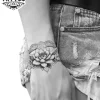 tatouage_ephemere_poignet_fleur_de_lotus_accessoire_style tatouage_ephemere_poignet_fleur_de_lotus_accessoire_style