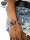tatouage-poignet-lotus-ephemere-design-fleuri-elegance-asiatique tatouage-poignet-lotus-ephemere-design-fleuri-elegance-asiatique