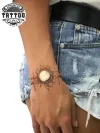 tatouage-poignet-lune-soleil-design-astral-temporary-tattoo tatouage-poignet-lune-soleil-design-astral-temporary-tattoo