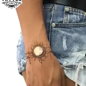 tatouage-poignet-lune-soleil-design-astral-temporary-tattoo tatouage-poignet-lune-soleil-design-astral-temporary-tattoo