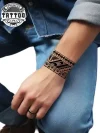 tatouage ephemere poignet style maorie homme tatouage ephemere poignet style maorie homme