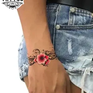 tatouage-poignet-ephemere-design-oriental-tendance tatouage-poignet-ephemere-design-oriental-tendance