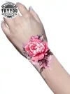 tatouage-poignet-ephemere-pivoine-floral-elegant tatouage-poignet-ephemere-pivoine-floral-elegant