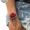 tatouage-ephemere-poignet-rose-delicat-style-elegant tatouage-ephemere-poignet-rose-delicat-style-elegant