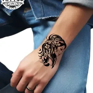 tatouage-poignet-ephemere-tribal-pour-femme-durable-stylise tatouage-poignet-ephemere-tribal-pour-femme-durable-stylise