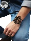 tatouage poignet viking ephemere style nordique tatouage poignet viking ephemere style nordique