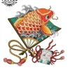 tatouage-ephemere-poisson-asiatique-durable-elegant tatouage-ephemere-poisson-asiatique-durable-elegant
