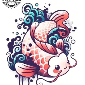 tatouage poisson cicatrice design temporaire unique tatouage poisson cicatrice design temporaire unique