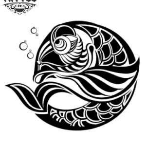 tatouage-ephemere-poisson-design-artistique-fish tatouage-ephemere-poisson-design-artistique-fish