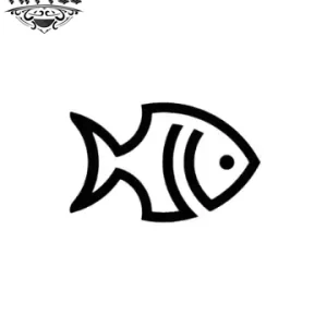 tatouage poisson éphémère simple aquatique temporaire tatouage poisson éphémère simple aquatique temporaire