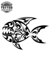 tatouage-ephemere-poisson-tribal-design-unique tatouage-ephemere-poisson-tribal-design-unique