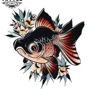 tatouage-ephemere-poisson-voile-de-chine-art-corporel-temporaire-poisson tatouage-ephemere-poisson-voile-de-chine-art-corporel-temporaire-poisson