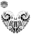 tatouage éphémère polynésien amour passionnel design traditionnel tatouage éphémère polynésien amour passionnel design traditionnel