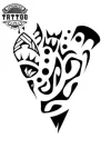 tatouage-ephemere-polynesien-dent-de-requin-art-temporaire tatouage-ephemere-polynesien-dent-de-requin-art-temporaire