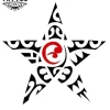 tatouage-ephemere-etoile-polynesienne-temporiaire- tatouage-ephemere-etoile-polynesienne-temporiaire-