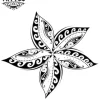 tatouage-ephemere-polynesien-fleur-de-frangipanier tatouage-ephemere-polynesien-fleur-de-frangipanier