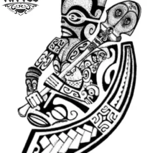 tatouage-ephemere-polynesien-guerrier-temporaire tatouage-ephemere-polynesien-guerrier-temporaire
