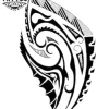 tatouage-ephemere-polynesien-koru-design-traditionnel tatouage-ephemere-polynesien-koru-design-traditionnel