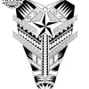 tatouage-ephemere-polynesien-moderne-design-unique tatouage-ephemere-polynesien-moderne-design-unique