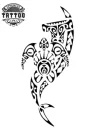 tatouage ephemere polynesien tortue et requin art corporel temporaire tatouage ephemere polynesien tortue et requin art corporel temporaire