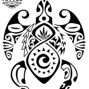 tatouage-ephemere-polynesien-tortue-design-integral tatouage-ephemere-polynesien-tortue-design-integral