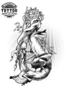 tatouage-ephemere-raie-tortue-design-unique tatouage-ephemere-raie-tortue-design-unique