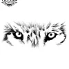 tatouage-ephemere-regard-loup-realisme-majestueux-tatouage-loup tatouage-ephemere-regard-loup-realisme-majestueux-tatouage-loup