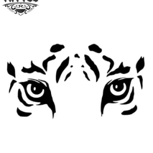 tatouage-tigre-ephemere-regard-de-tigre-sauvage tatouage-tigre-ephemere-regard-de-tigre-sauvage