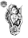 tatouage-ephemere-rose-ange-design-tatouage-ange-provisoire tatouage-ephemere-rose-ange-design-tatouage-ange-provisoire