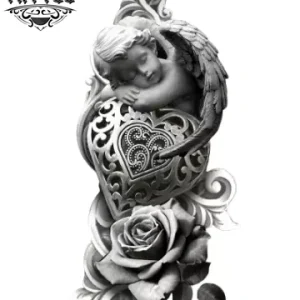 tatouage-ephemere-rose-ange-design-floral-pour-femme