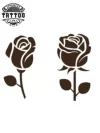 tatouage-ROSE-ephemere-discret-design-floral