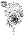 tatouage-ephemere-rose-mandala-floral-durable-et-artistique tatouage-ephemere-rose-mandala-floral-durable-et-artistique