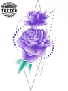 tatouage-éphémère-rose-géométrique-temporaires-fleur-tatouage-rose tatouage-éphémère-rose-géométrique-temporaires-fleur-tatouage-rose