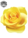 tatouage-ephemere-rose-jaune-floral-art-corporel-temporaire