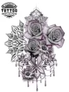 tatouage-ephemere-rose-mandala-floral-artistique