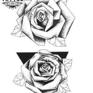 tatouage-ephemere-rose-origami-fleur-image-alt tatouage-ephemere-rose-origami-fleur-image-alt