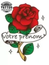 tatouage-rose-ephemere-personnalise-prenom-fleur tatouage-rose-ephemere-personnalise-prenom-fleur